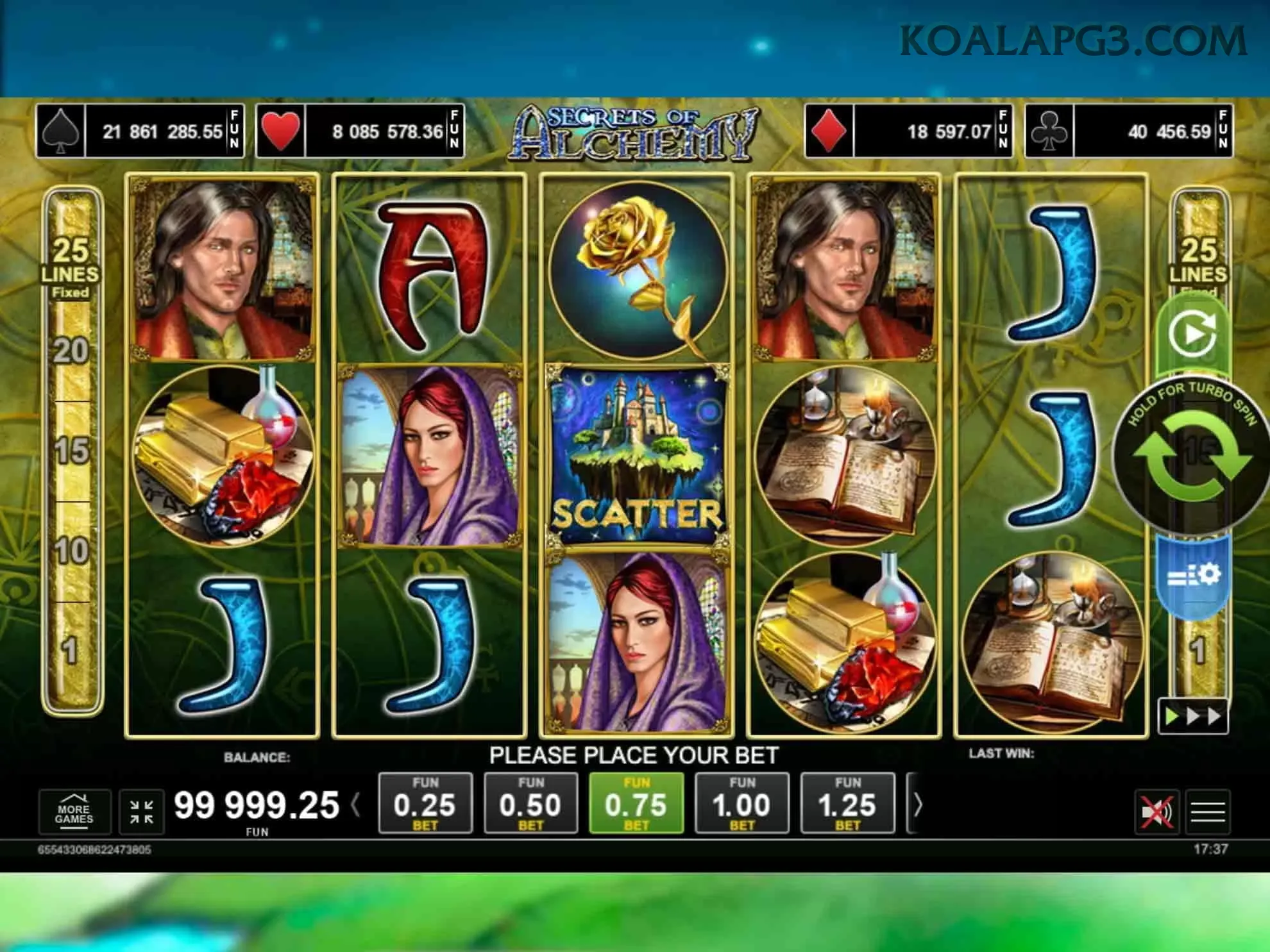 Slots online da koalapg com jackpots progressivos